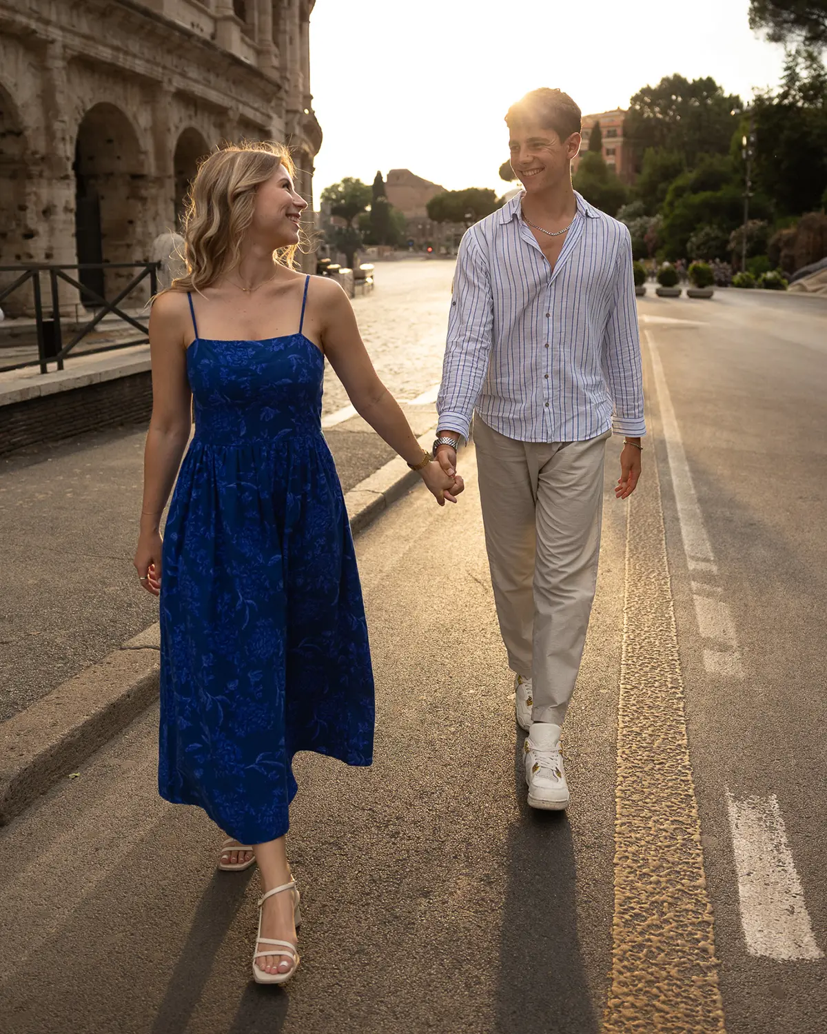 Couples photography session in Rome